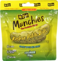Mt. Olive Munchies Kosher Petite Dills Pickle Pouch Perspective: Main