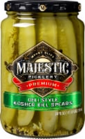 Majestic Picklery Premium Deli Style Kosher Dill Spears Perspective: Main
