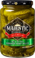 Majestic Picklery Premium Deli Style Kosher Baby Dills Perspective: Main