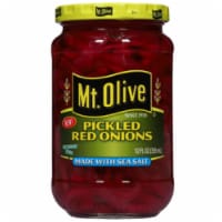 Mt Olive Pickled Red Onions Made with Sea Salt