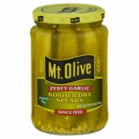 Mt. Olive Zesty Garlic Kosher Pickle Spears