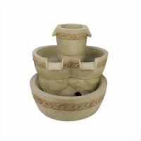 NorthLight 19 in. Water Fountain Bowl Outdoor Patio Garden Statue