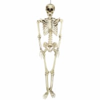 Northlight 5' Life Size Skeleton Hanging Halloween Decoration