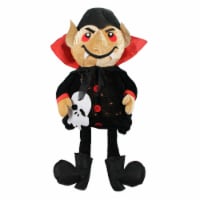 Northlight 35  Black and Red Lighted Creepy Count Dracula Vampire Halloween Tabletop Decor