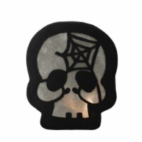 Northlight 11 Black LED Lighted Skeleton Skull Face Halloween Decor