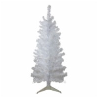 Northlight 4' White Iridescent Pine Artificial Christmas Tree - Unlit