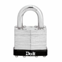 Do it Laminated Steel 1-1/2  Pin Tumbler Padlock 1803DDIB