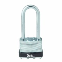 Do it Laminated Steel 1-1/2  Pin Tumbler Padlock 1803DLJDIB