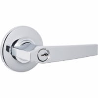 Steel Pro Polished Chrome Straight Entry Door Lever 8308-ET-PC-KA6