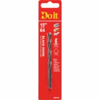 Do it 15/64 In. Black Oxide Drill Bit  324171DB