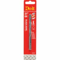 Do it 21/64 In. Black Oxide Drill Bit  324841DB