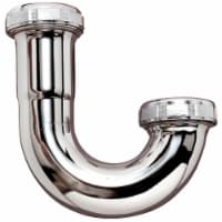 Do it Best 1-1/2 In. Chrome Plated J-Bend, Carded 401817