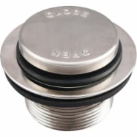 Do it Foot Lok Stop Bathtub Drain Stopper with Brushed Nickel Finish 438752