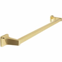 Home Impressions Vista 24 In. Polished Brass Towel Bar 409230