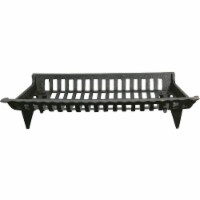Home Impressions Zero Clearance 29-1/2 In. Cast-Iron Fireplace Grate FG-1004