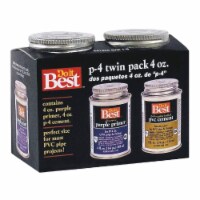 Do it Best 4 Oz. Regular Bodied Purple PVC Cement 019532