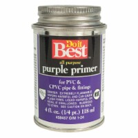 Do it Best 4 Oz. Purple Pipe and Fitting Primer for PVC/CPVC 019054