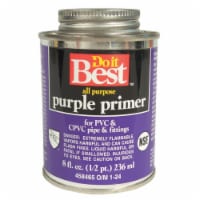 Do it Best 8 Oz. Purple Pipe and Fitting Primer for PVC/CPVC 019066