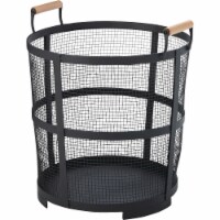Home Impressions Round Fireplace Log Basket WF-15704