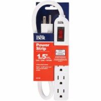 WBM SMART Power Strip Cube by WBM, 10A Surge Protector Wireless Charger  Station, 2 AC Outlets