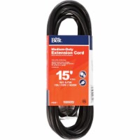 Do it Best 15 Ft. 16/3 Abrasion Resistant Extension Cord OU-JTW163-15-BL