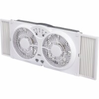 Best Comfort 9 In. 3-Speed Twin Window Fan FW23-8HS