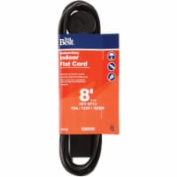 Do it Best 8 Ft. 16/3 Flat Plug Black Extension Cord IPF-PT2163-8-BL