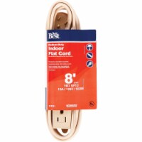 Do it Best 8 Ft. 16/3 Flat Plug Tan Extension Cord IPF-PT2163-8-BEG