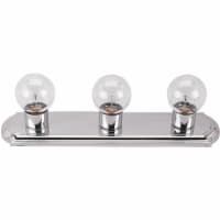 Home Impressions 3-Bulb Chrome Vanity Bath Light Bar IVLBS13CH