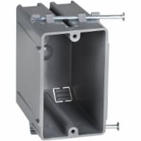 1-Gang PVC Molded New Work Wall Electrical Box, 22 Cu. In. BCJ-003