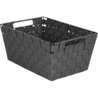 Home Impressions Large Gray Woven Basket 748106-GR