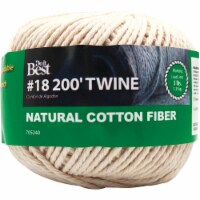 Do it Best #18 x 200 Ft. Natural Cotton Twine 705240