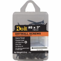 Do it #8 x 3 In. Coarse Thread Phosphate Drywall Screw (6 Oz. Pack) 730491