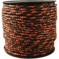 Do it Best 3/8 In. x 450 Ft. Orange & Black Truck Polypropylene Rope 732761