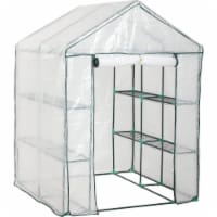 Best Garden 4 Ft. 8 In. W. x 6 Ft. 5 In. H. x 4 Ft. 8 In. D. Walk-In Greenhouse