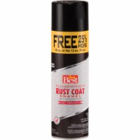 Do it Best Rust Coat Gloss Black 15 Oz. Anti-Rust Spray Paint 203613D