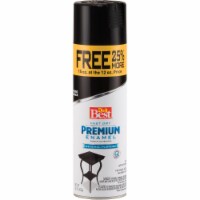 Do it Best Premium Enamel 15 Oz. Gloss Bonus Can Spray Paint, Black 203449D