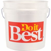 Do it Best 2 Gal. White Plastic Pail DIB2GL