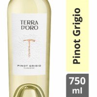 Terra d'Oro Pinot Grigio California White Wine 750 ml Perspective: Main