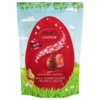 Lindt LINDOR Milk Chocolate Easter Candy Truffle Eggs Pouch Perspective: Main