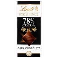 Lindt EXCELLENCE 78% Cocoa Dark Chocolate Candy Bar