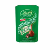 Lindt LINDOR Peppermint Cookie Milk Chocolate Truffles Perspective: Main