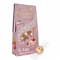 Lindt LINDOR Neapolitan White Chocolate Easter Candy Truffles Bag Perspective: Main