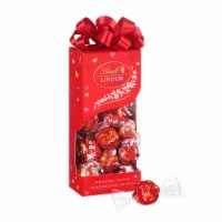Lindt LINDOR Valentine's Milk Chocolate Candy Truffles Gift Box Perspective: Main