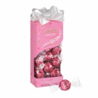 Lindt LINDOR Valentine's Strawberries and Cream White Chocolate Candy Truffles Gift Box Perspective: Main