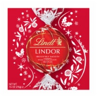 Lindt Holiday Lindor Milk Chocolate Truffles Perspective: Main