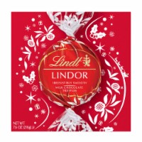Lindt Holiday Lindor Milk Chocolate Truffles Perspective: Main