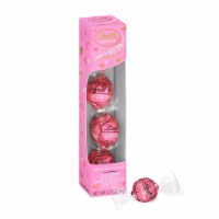 Lindt Valentine's LINDOR Strawberries and Cream White Chocolate Candy Truffles Gift Box Perspective: Main