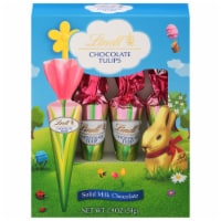 Lindt Tulips Solid Milk Chocolate Easter Candy Pack Perspective: Main