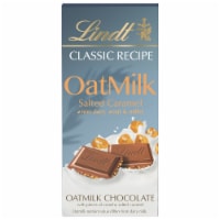 Lindt CLASSIC RECIPE OatMilk Salted Caramel Chocolate Candy Bar